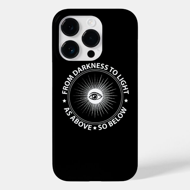 Freimaureremblem Case-Mate iPhone 14 Pro Hülle (Rückseite)