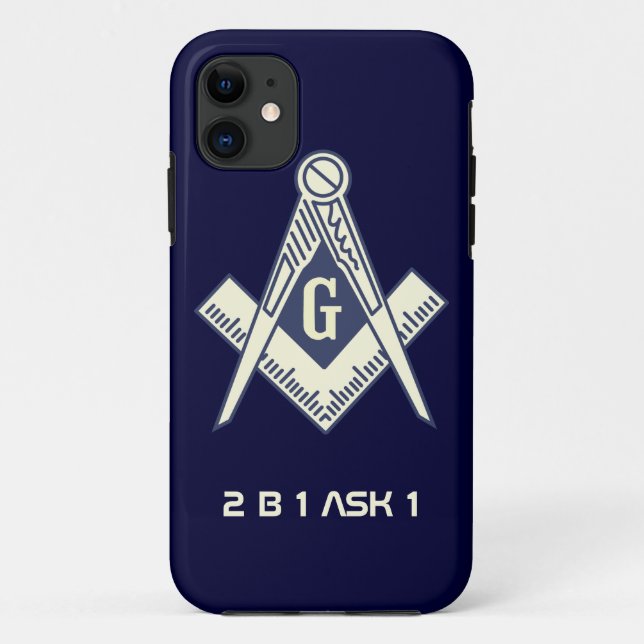 FreimaureriPhone Fall Case-Mate iPhone Hülle (Rückseite)
