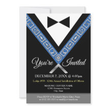 Freimaurerische Einladungen | Freemason Tuxedo Jew