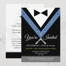 Freimaurerische Einladungen | Freemason Tuxedo Jew