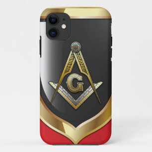 Freimaurerisches Winkelmaß und Zirkel Case-Mate iPhone Hülle