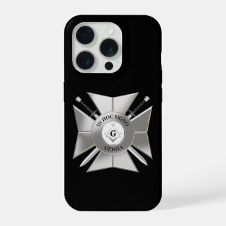 Freimaurerkreuz iPhone 15 Pro Hülle