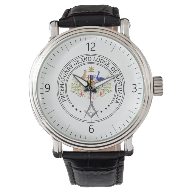 Freimaurerloge Armbanduhr (Vorderseite)
