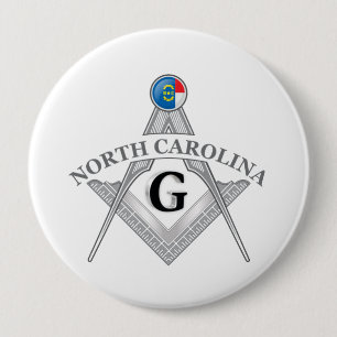 Freimaurerloge des Staat North Carolina Button