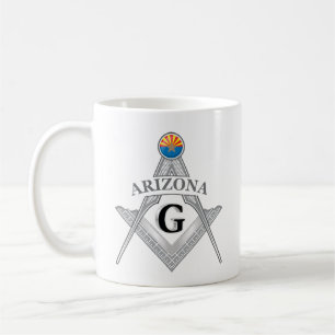 Freimaurerloge des Staat von Arizona Kaffeetasse