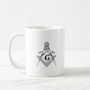 Freimaurerloge des Staat von Delaware Kaffeetasse