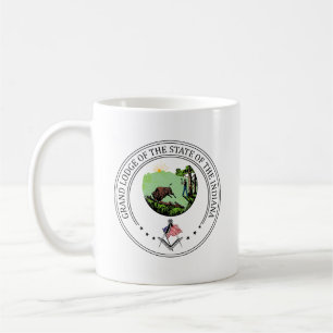 Freimaurerloge des Staat von Indiana Kaffeetasse