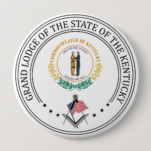 Freimaurerloge des Staat von Kentucky Button