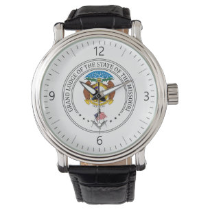 Freimaurerloge des Staat von Missouri Armbanduhr