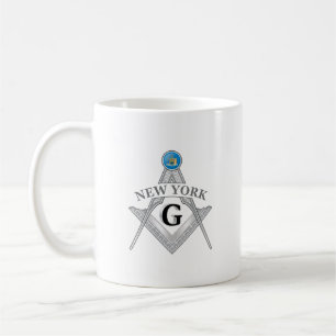 Freimaurerloge des Staat von New York Kaffeetasse