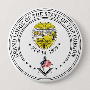 Freimaurerloge des Staat von Oregon Button