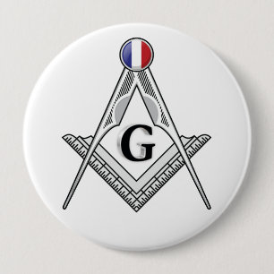 Freimaurerloge Frankreich Button