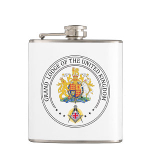 Freimaurerloge Großbritannien Flachmann