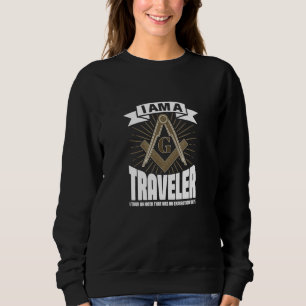Freimaurerplatz und Freimaurerplatz für den Compas Sweatshirt