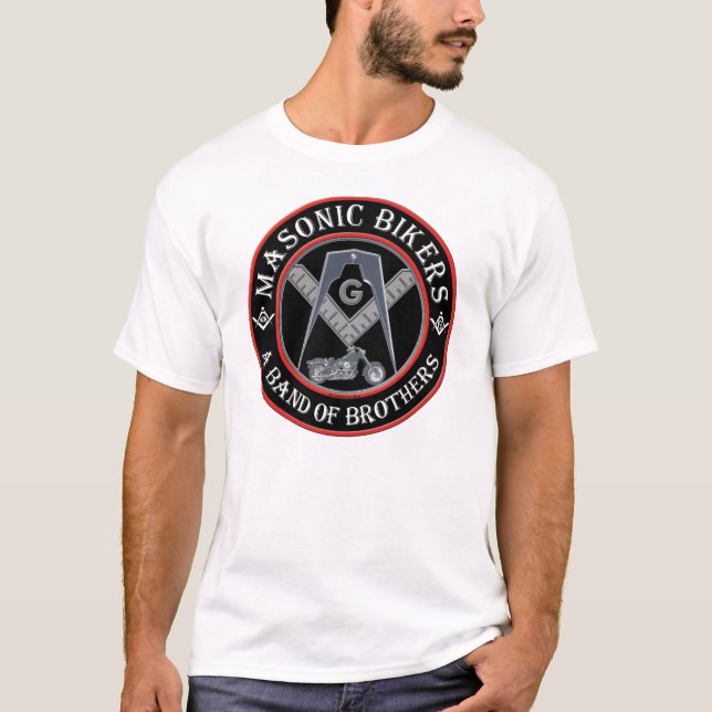 Freimaurerradfahrer T-Shirt (Vorderseite)