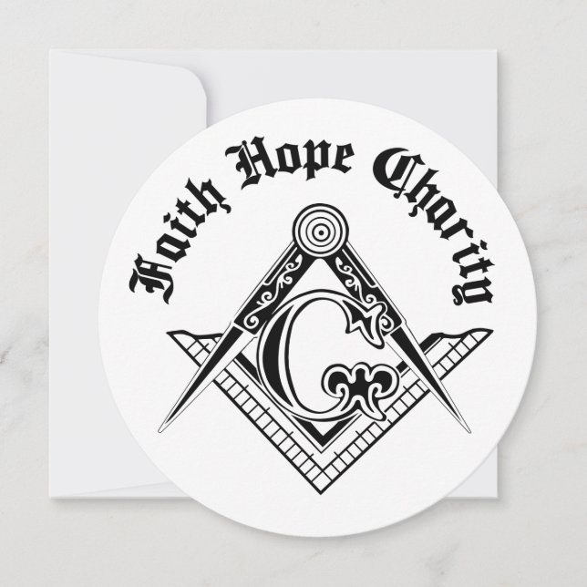 Freimaurersymbol (Vorderseite)