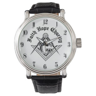 Freimaurersymbol Armbanduhr