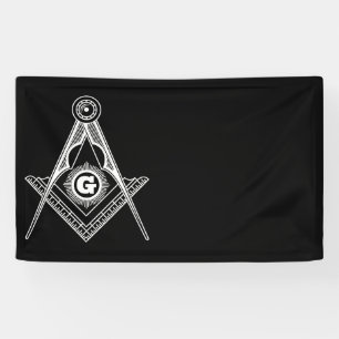 Freimaurersymbol Banner