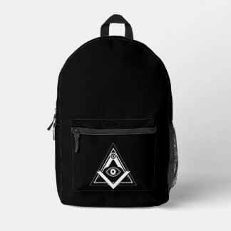 Freimaurersymbol Bedruckter Rucksack