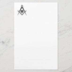 Freimaurersymbol Briefpapier