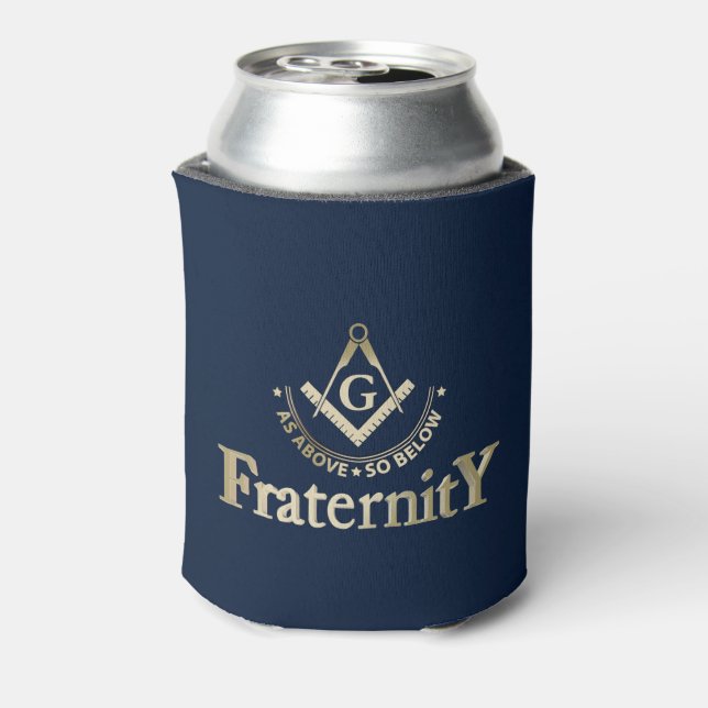 Freimaurersymbol Dosenkühler (Kanne Rückseite)