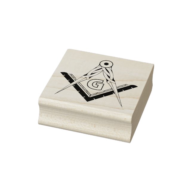Freimaurersymbol Gummistempel (Stempel)