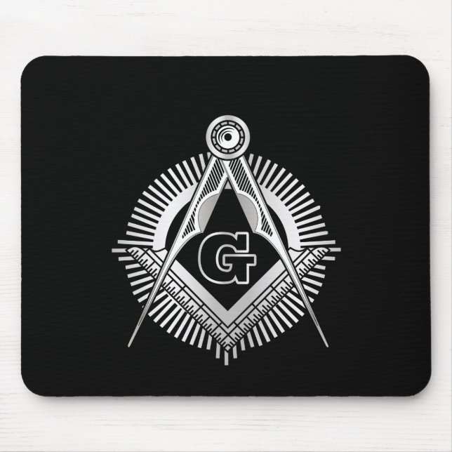Freimaurersymbol Mousepad (Vorne)