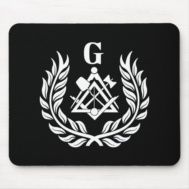 Freimaurersymbol Mousepad (Vorne)