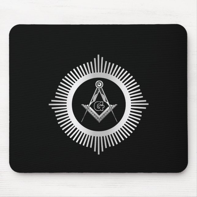 Freimaurersymbol Mousepad (Vorne)