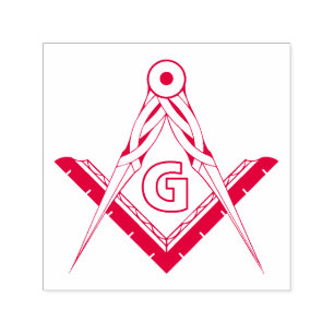 Freimaurersymbol Permastempel