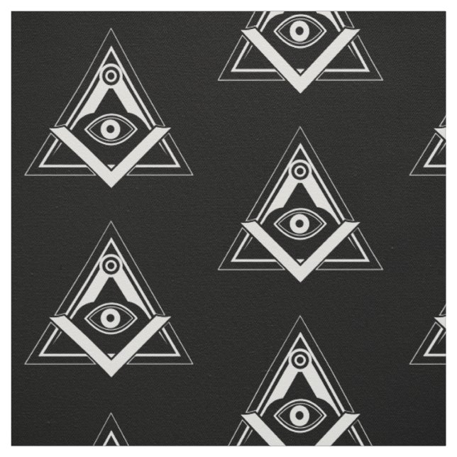 Freimaurersymbol Stoff (Muster)