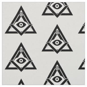 Freimaurersymbol Stoff