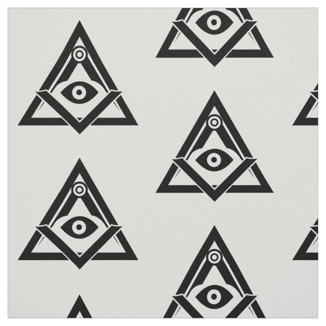 Freimaurersymbol Stoff (Muster)