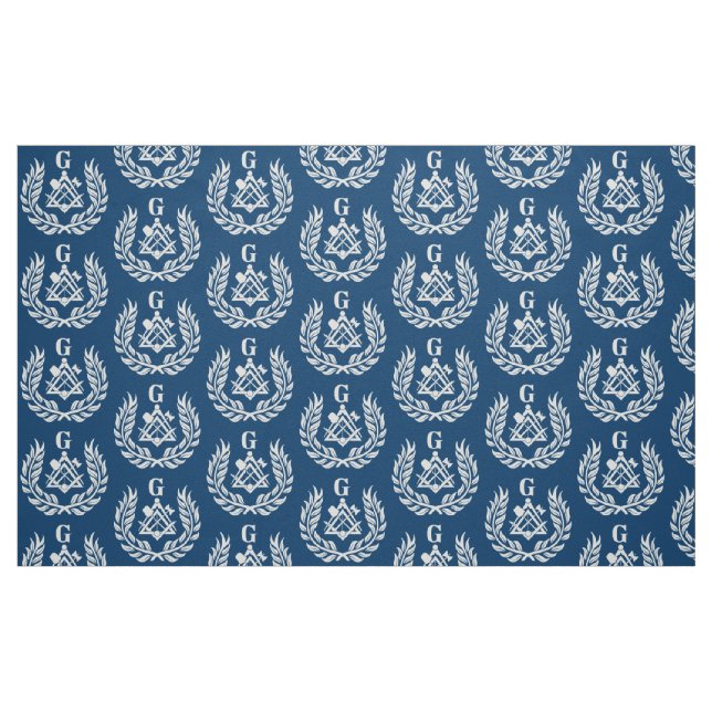 Freimaurersymbol Stoff (Fat Quarter (45,7 x 55,9 cm))