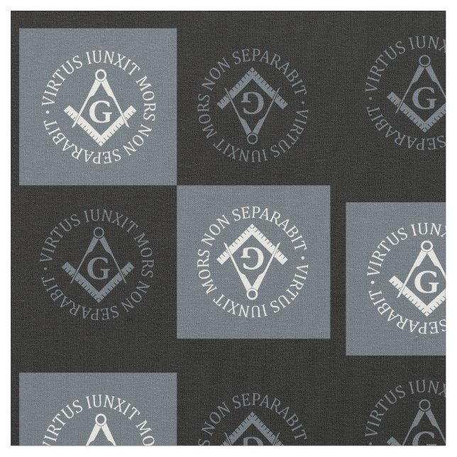 Freimaurersymbol Stoff (Nahaufnahme)