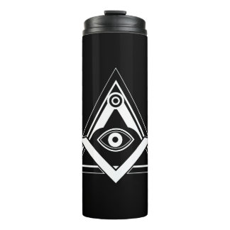 Freimaurersymbol Thermosbecher