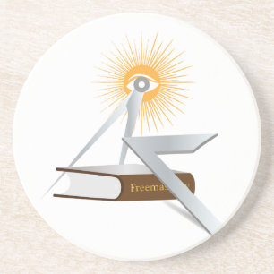 Freimaurersymbolen Getränkeuntersetzer