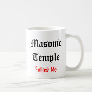 Freimaurerweiß der tempel-Tassen-#1 Kaffeetasse