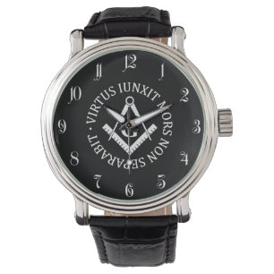 Freimaurerzeichen Armbanduhr