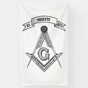 Freimaurerzeichen Banner
