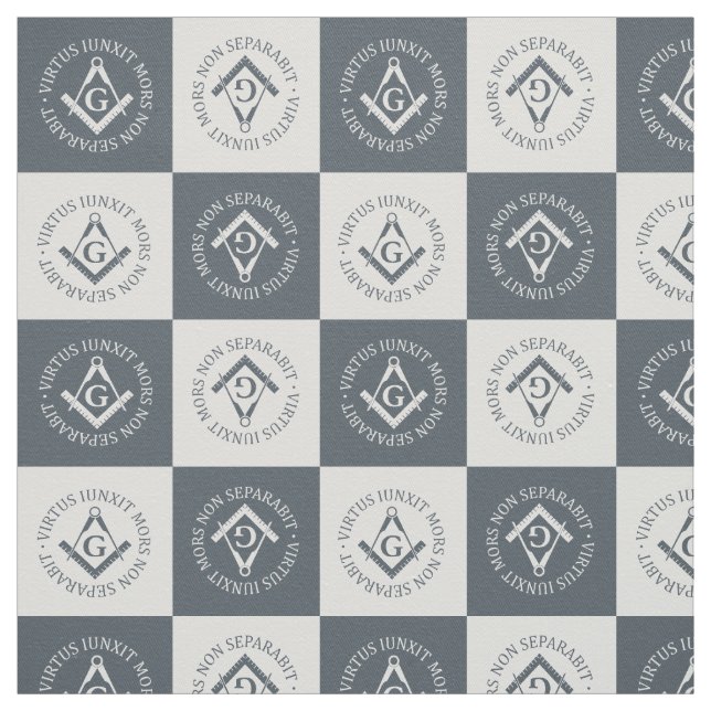 Freimaurerzeichen Stoff (Muster)