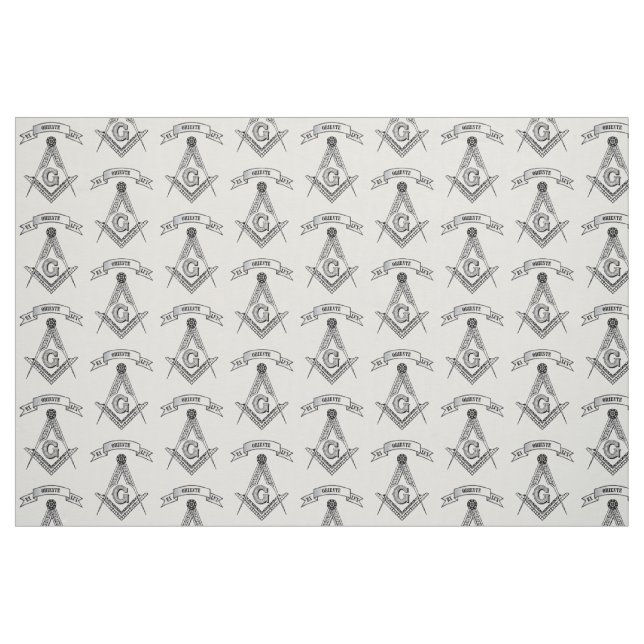 Freimaurerzeichen Stoff (Fat Quarter (45,7 x 55,9 cm))