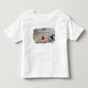 Freimaurerzertifikat, 1785 kleinkind t-shirt