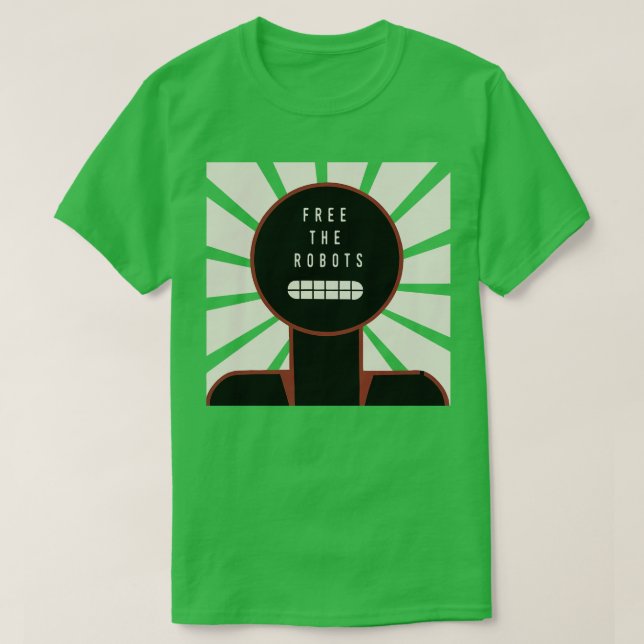 Freischalten der Roboter T-Shirt (Design vorne)