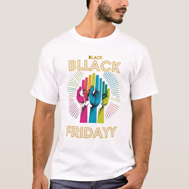 Freisetzung der Ersparnisse: Black Friday 2024 Shi T-Shirt (Vorderseite)