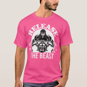 Freisetzung des Körpergewebes der Bestie Gym Goril T-Shirt