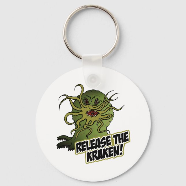 Freisetzung des kraken schlüsselanhänger (Vorderseite)