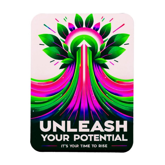 Freisetzung Ihres Potenzials Magnet (Vertikal)