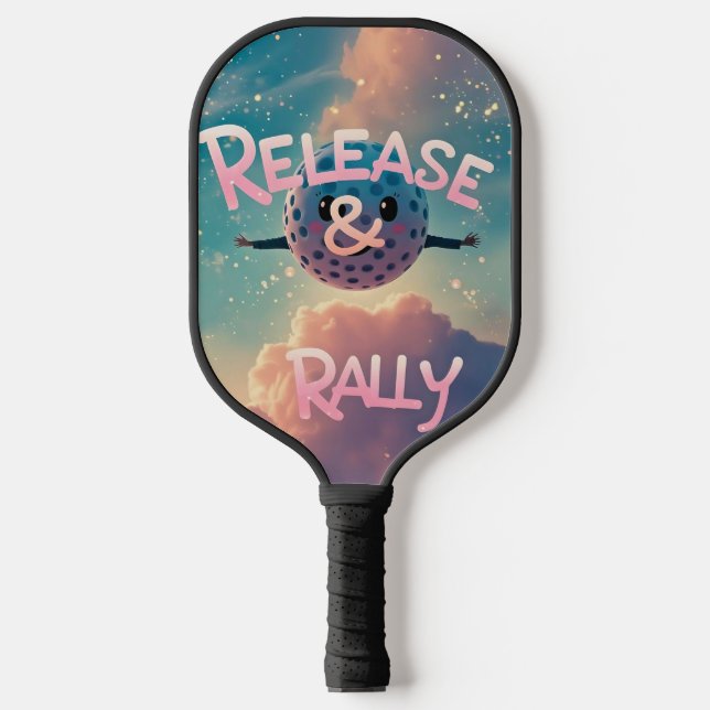 Freisetzung von Stress - Pickleball-Energie Pickleball Schläger (Vorderseite)