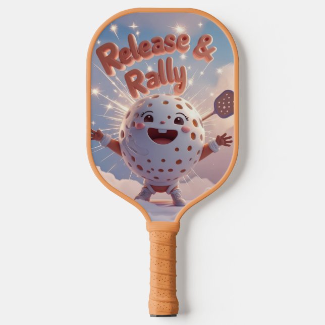 Freisetzung von Stress - Pickleball-Energie Pickleball Schläger (Vorderseite)